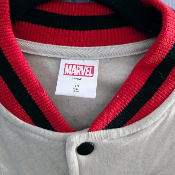 Marvel Kids Miles Morales Varsity Jacket Size Large – Spider-Verse Bomber - Picture 3 of 8